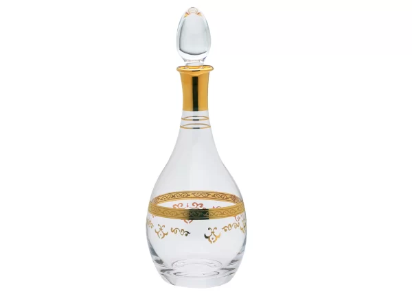 Liquor Bottle Gold Design