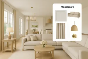 Entire House 2-bedroom 2-bathroom Design - Concept