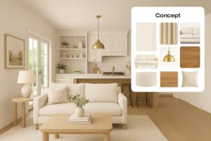 Kitchen + Family Room - Concept