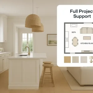 Kitchen + Family Room – Transformation