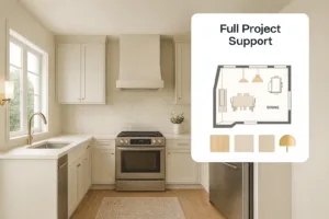 Kitchen – Compact Layout – Transformation