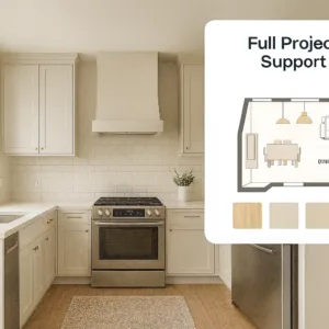 Kitchen – Compact Layout – Transformation