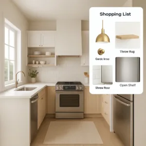 Kitchen – Compact Layout – Vision